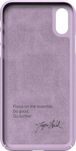 Nudient Thin Precise Case Apple iPhone XS V3 Pale Violet