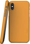 Nudient Thin Precise Case Apple iPhone XS V3 Saffron Yellow