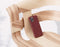 Nudient Thin Precise Case Apple iPhone XS V3 Sangria Red