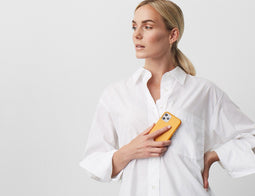 Nudient Thin Precise Case Samsung Galaxy A32 (5G) V3 Saffron Yellow