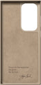 Nudient Thin Precise Case Samsung Galaxy S23 Ultra V3 Clay - Beige