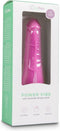 Realistische siliconen vibrator - roze