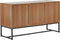 NUEVA - Sideboard - Lichte houtkleur/Wit - MDF