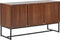 NUEVA - Sideboard - Wit/Donkerbruin - MDF