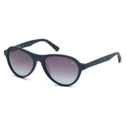 Web Unisex Zonnebril blauw