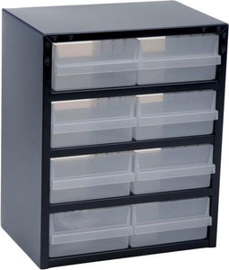 Raaco Metalen Ladekast 250-2 CL - 8 lades - 225 x 357 x 435 mm - Donkerblauw