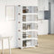 vidaXL - Opbergbox - stapelbaar - met - wielen - 5-laags - 75 - L - 64x40x179 - cm