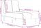 vidaXL - Chaise - longue - fluweel - donkergroen
