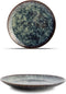 Hazy Blue Dessertbord - Porselein - Ø 20 cm - Set van 4