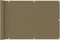 vidaXL - Balkonscherm - 90x500 - cm - HDPE - taupe