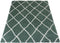 Vloerkleed Jeffie Green 80 x 150 cm