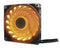 Inter-Tech L-12025 Aura - Ventilator 120mm - Multi verlichting - Zwart