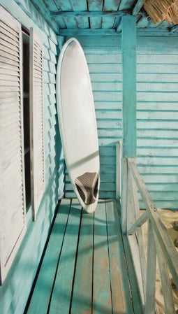 Customize-it - Surfplank 70x130cm Tuinschilderij