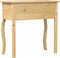 vidaXL - Wandtafel - Corona - 73x35x73 - cm - massief - grenenhout