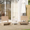 vidaXL - Tuinstoelen - 2 - st - 60x64x70,5 - cm - massief - grenenhout