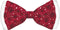 Plenty Gifts Vlinderstrik Rood 12,5X6CM