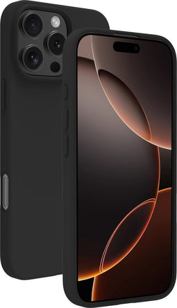 BeHello iPhone 16 Pro - Soft Touch Hoesje - MagSafe - Zwart