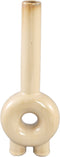 PTMD Hedin Vaas - 12 x 12 x 30 cm - Keramiek - Creme