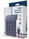 Numeric keyboard GEMBIRD KPD-U-03 Black