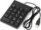 Numeric keyboard GEMBIRD KPD-U-03 Black