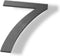 Nummer 7 Model: Huisnummer RVS