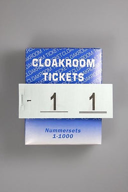 Nummersets 1-1000 in doosje wit