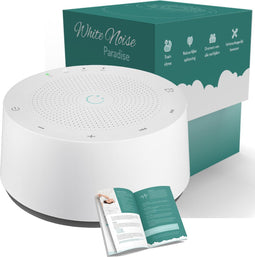 Numsy® Paradise White Noise Machine Baby - Slaaptrainer - Witte Ruis Baby - Witte Ruis Machine - Baby Hartslag - Slaaphulp Baby