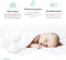 Numsy® Paradise White Noise Machine Baby - Slaaptrainer - Witte Ruis Baby - Witte Ruis Machine - Baby Hartslag - Slaaphulp Baby