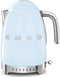 Smeg KLF04PBEU - Waterkoker 1,7L - 2400W 360 graden draaibaar - Pastelblauw