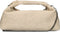Nunoo Dandy Large Braided Dames Schoudertas - Beige - One Size