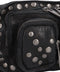 Nunoo Kleine Crossbodytas / Schoudertas Dames - Leer - Helena Rivet Washed - Zwart