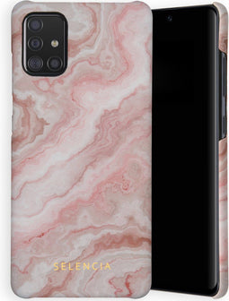 Selencia Hoesje Geschikt voor Samsung Galaxy A51 Hoesje - Selencia Maya Fashion Backcover - roze