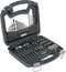 Brüder Mannesmann M54375 - Boor- en bitset 74-delig - Metalen bits en boren - Zwart en grijs (1 set)