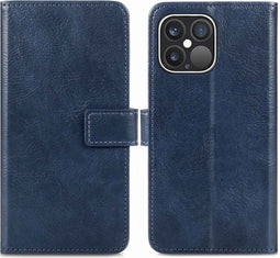 iMoshion Hoesje Geschikt voor iPhone 13 Pro Hoesje - iMoshion Luxe Bookcase - Donkerblauw
