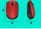 Logitech M330 Silent Plus - Draadloze Muis - 90% stiller - Rood