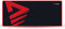 Savio Turbo Dynamic L - Game-muismat - 700x300mm - Rood