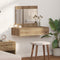 vidaXL - Wandhanger - Kaptafel - Artisan - Eiken - 83x40x70 - cm