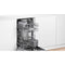 Bosch SPV2HKX39G - Inbouw Vaatwasser 45cm - 9 couverts - Energieklasse E