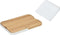 Nutrifresh Snijplank Uitschuifbaar 30.5x25 cm Hout/Wit