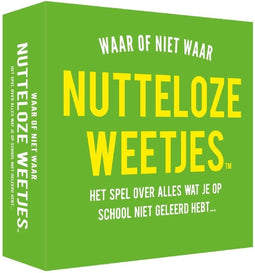 Nutteloze weetjes quiz partyspel - Hygge Games