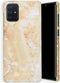 Selencia Hoesje Geschikt voor Samsung Galaxy A71 Hoesje - Selencia Maya Fashion Backcover - geel