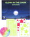 Nuvance - Glow in the Dark Sterren en Maan - 444x - Muurstickers Slaapkamer en Kinderkamer - Stickers - Sterrenhemel - Multicolor