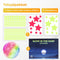 Nuvance - Glow in the Dark Sterren en Maan - 444x - Muurstickers Slaapkamer en Kinderkamer - Stickers - Sterrenhemel - Multicolor