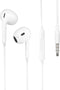 Nuvance - Oortjes met Draad - 3.5mm Jack Aansluiting - In-Ear Oordopjes met Draad - Oortjes met Draad en Microfoon - Wit