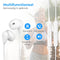 Nuvance Oortjes met Draad - USB-C Aansluiting - In-Ear Oordopjes met Draad - Bedrade Oortjes - Oortjes met Draad en Microfoon - Wit