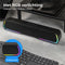 Nuvance - Soundbar - Draadloos - Soundbars voor PC - met Bluetooth 5.0 en AUX Aansluiting - Luidspreker - RGB