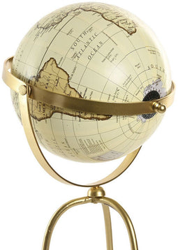 Home ESPRIT - Decoratieve figuren - Gouden Koloniaal Statief - 17x17x35 cm