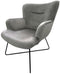 Armstoel DKD Home Decor Grijs Metaal 67 x 81 x 87 cm