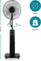 Tristar VE-5884 - Mistventilator - 70 Watt met afstandsbediening en timerfunctie