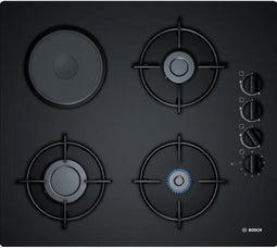 Gemengde tabel 60 cm Bosch - Poy6b6b10 - Gas: 3 Foci - 1 Elektrisch huishouden